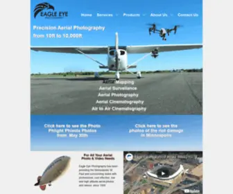 Blimpguy.com(Aerial Photography Services Minneapolis) Screenshot