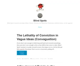 Blind-Spots.org(Blind Spots) Screenshot