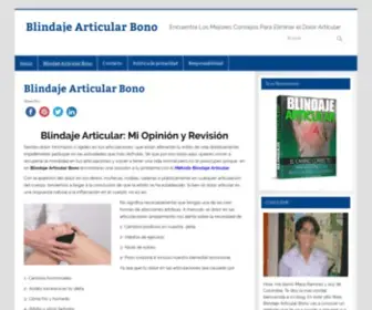 Blindajearticularbono.com(BLINDAJE ARTICULAR BONO) Screenshot