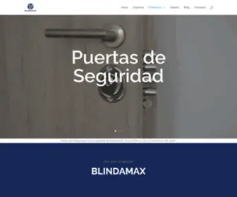 Blindamaxlock.com(Puertas de Alta Seguridad) Screenshot