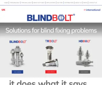 Blindbolt.co.uk(Blindbolt UK) Screenshot