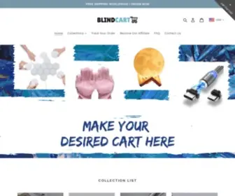 Blindcart.com(Create an Ecommerce Website and Sell Online) Screenshot