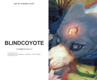 Blindcoyote.com(Blind Coyote) Screenshot