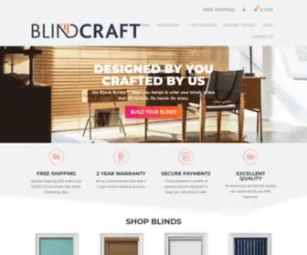 Blindcraft.co.za(Your Online Blinds Store) Screenshot