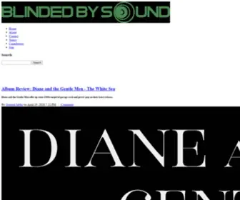 Blindedbysound.com(Blinded by Sound) Screenshot