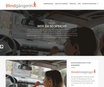 Blindgaengerin.com(Blog Blindgaengerin) Screenshot