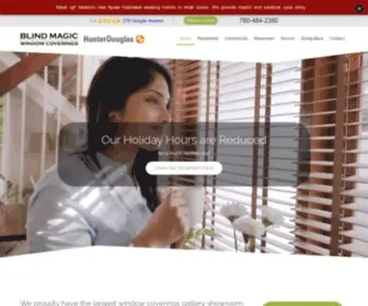 Blindmagic.com(Blind Magic Window Coverings) Screenshot