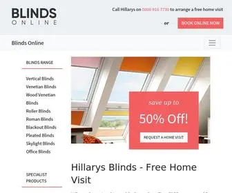 Blinds-ON-Line.co.uk(Blinds Online UK) Screenshot