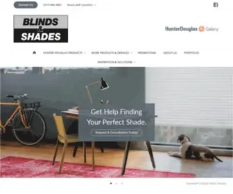 Blindsandshadesplusmore.com(Blinds And Shades) Screenshot