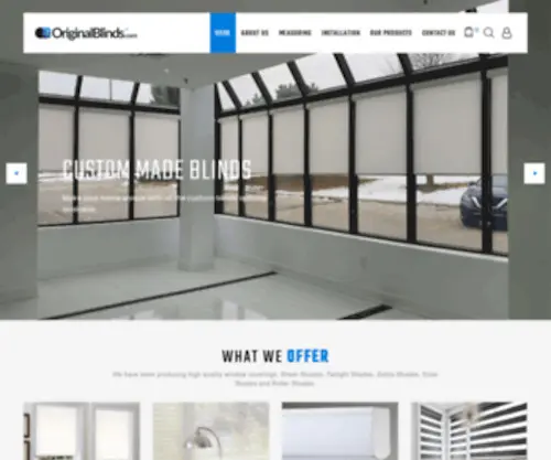 Blindsdeluxe.com(Wholesale Savings Explore Canada's Best Value Blinds & Shades) Screenshot
