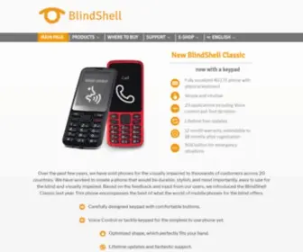 Blindshell.com(Products) Screenshot