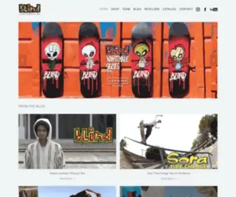 Blindskateboards.com(Skateboards, Completes, Decks, accessories, apparels and more) Screenshot