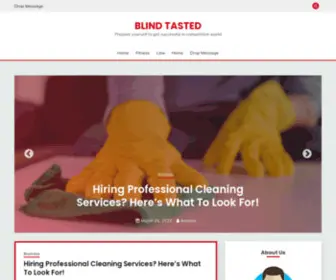 Blindtasted.com(Prepare yourself to get successful in competitive world) Screenshot