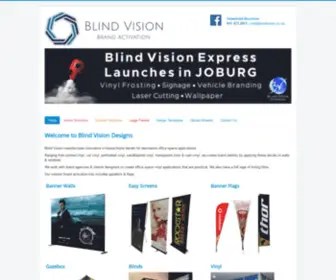 Blindvision.co.za(Blindvision) Screenshot