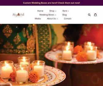 Blingandbells.com(Wedding Decor and Event Rental Company Toronto) Screenshot