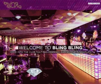 Blingblingbcn.com(Bling Bling) Screenshot