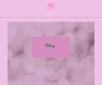 Blingbyitzakreations.com(Craft Supplies) Screenshot