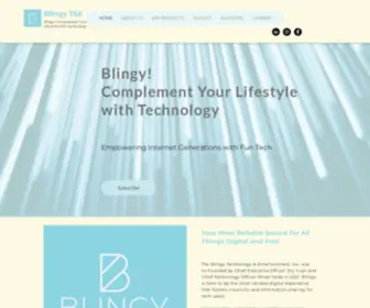 Blingyte.com(Tech service provider for internet generations I San Francisco) Screenshot