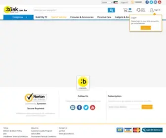 Blink.com.kw(Kuwait’s Largest Online Shopping Store) Screenshot