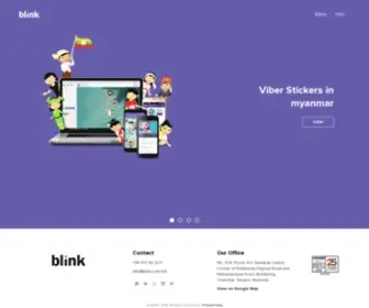 Blink.com.mm(Digital Marketing Agency in Myanmar) Screenshot