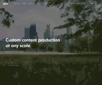 Blink.la(Custom content production at any scale) Screenshot