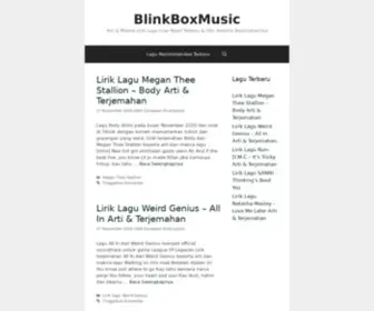 Blinkboxmusic.com(Arti & Makna Lirik Lagu Luar Negri Terbaru & Hits Beserta Terjemahannya) Screenshot