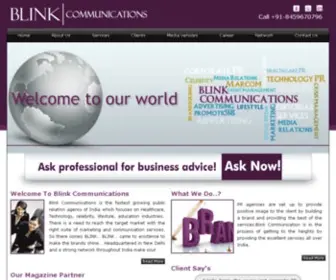 Blinkcomm.in(Blink Comm) Screenshot