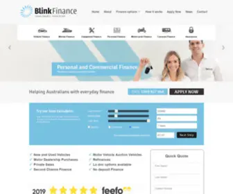 Blinkfinance.com.au(Car Loans and more with Blink Finance) Screenshot