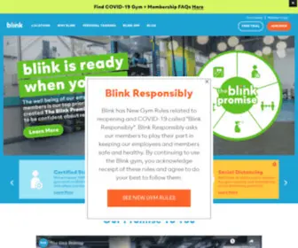 Blinkfitness.com(Blink Fitness website) Screenshot