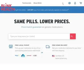 Blinkhealth.com(Best Discount Prescription Online Pharmacy Prices) Screenshot