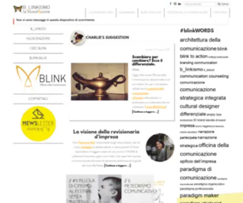 Blinkismo.com(Il Blinkismo dei lavori) Screenshot