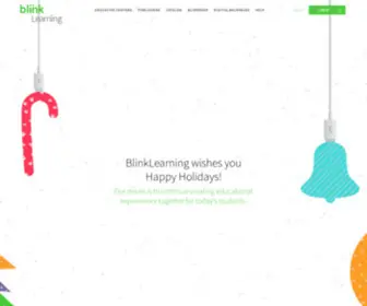 Blinklearning.com(Digital educational platform) Screenshot