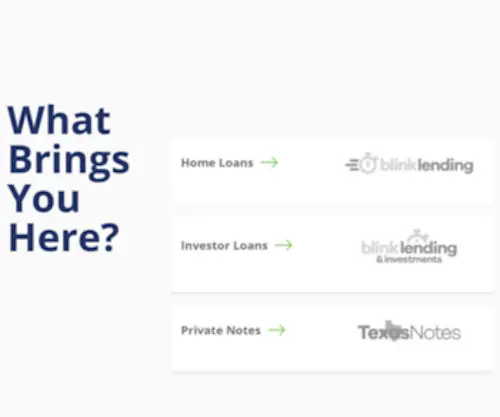 Blinklending.com(Blink Lending) Screenshot