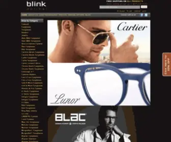 Blinkoptic.com(We sell luxury designer eyeglasses & designer sunglasses. Our eyewear includes) Screenshot