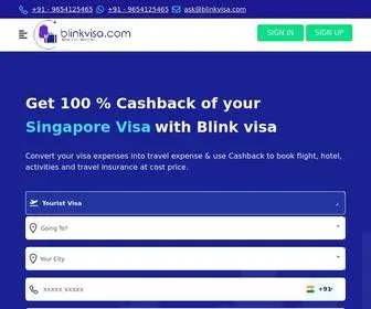 Blinkvisa.com(Online Visa Services) Screenshot