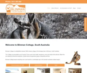 Blinmancottage.com.au(Blinman Cottage) Screenshot