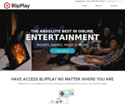 Blipplay.com(Nginx) Screenshot