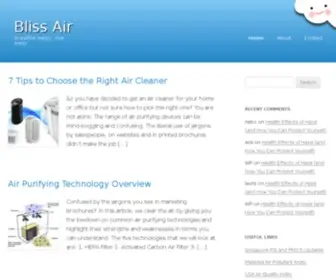 Blissair.com(Bliss Air) Screenshot