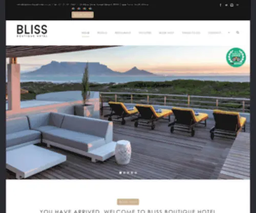 Blissboutiquehotel.co.za(Accommodation) Screenshot