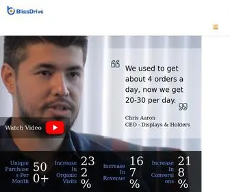 Blissdrive.com(SEO Company for Digital Marketing & Search Engine Optimization) Screenshot