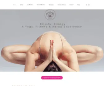 Blissful-Energy.com(Fitness studio) Screenshot