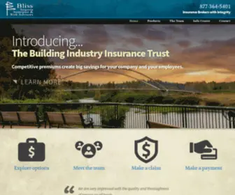 Blissinsurance.com(Insurance That Simplifies Your Life) Screenshot