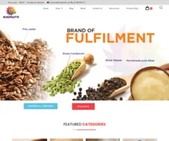 Blisspalette.com(Home) Screenshot
