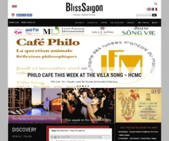 Blisssaigon.com(Your Saigon guide to know what's happening in Vietnam and Asia) Screenshot