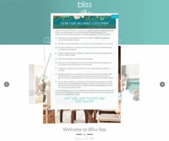 Blissspacambodia.com(Bliss Spa) Screenshot