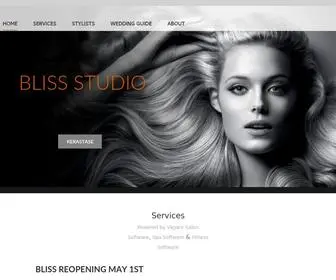 Blissstudiovail.net(Bliss Studio) Screenshot