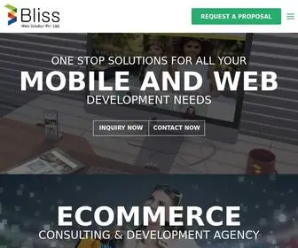 Blisswebsolution.com(Bliss Web Solution) Screenshot