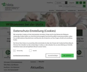 Blista.de(Sehgeschädigt) Screenshot