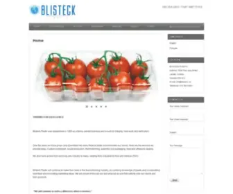 Blisteck.com(PACKAGING THAT MATTERS) Screenshot