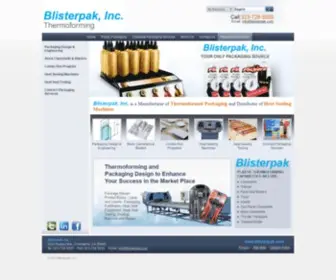 Blisterpak.com(Blisterpak, Inc) Screenshot